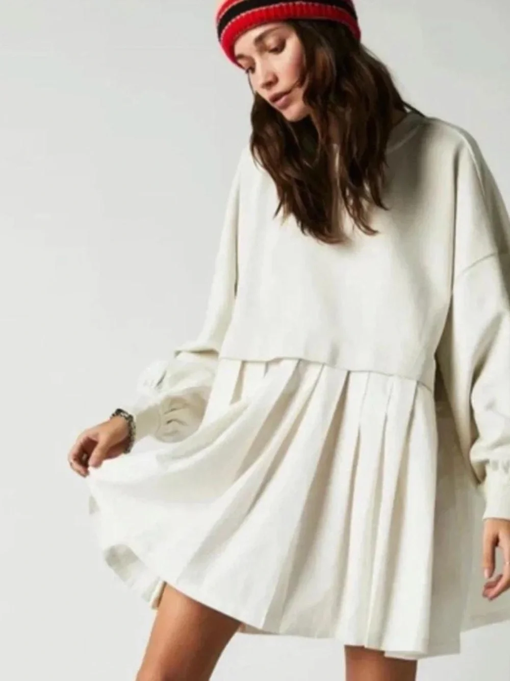 NWT Free People Eleanor Dress in Cream